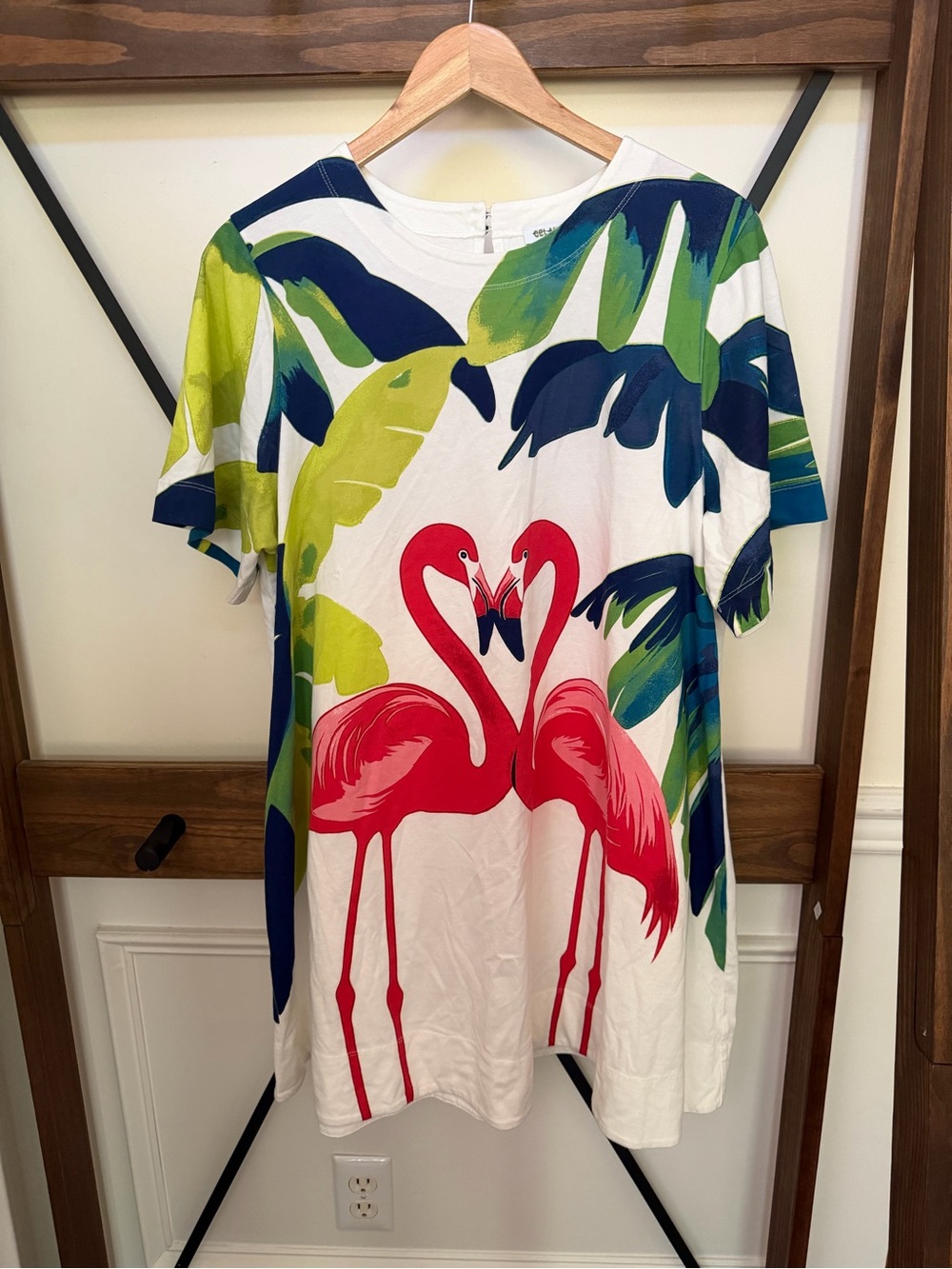 NWOT size Medium Anthropologie Celandine short sleeve swing dress - Picture 4 of 6